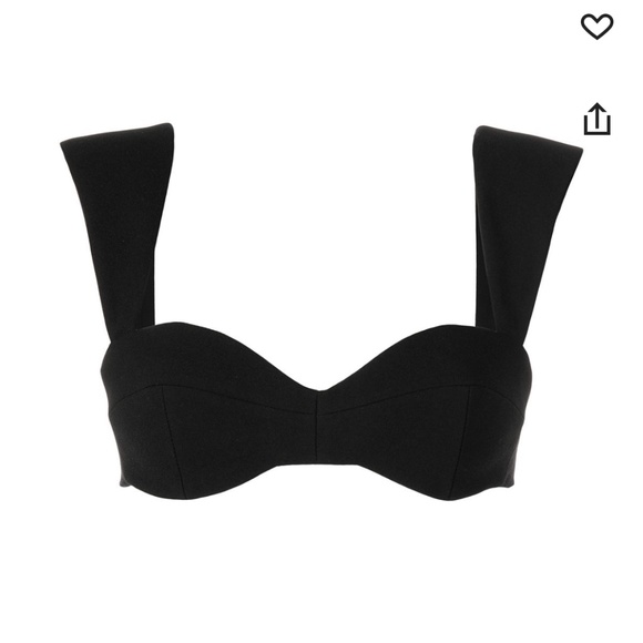 Monot crepe bra top - Picture 1 of 5